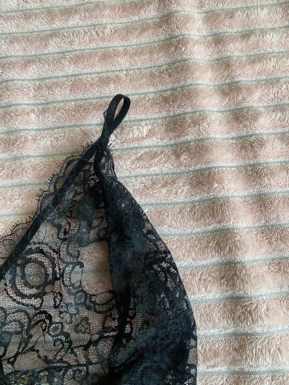 New Black Lace Bodysuit